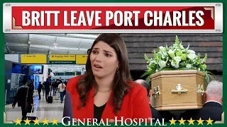 ABC General Hospital Spoilers Britt Regrets - She's Leaving Port Charles