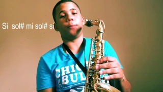 Como tocar merengue en el saxofón (parte 3) - How to play merengue on the saxophone