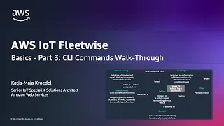 AWS IoT FleetWise Basics 2023 - Part 3 CLI Commands