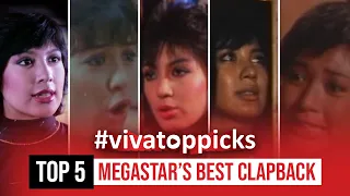 Top 5 Best Clapbacks of Mega Star Sharon Cuneta!  | #VivaToppicks