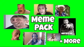 MEME PACK FOR VIDEO EDITORS GREEN SCREEN (2023)