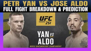 Petr Yan vs Jose Aldo Prediction & Breakdown w/ Footage | UFC 251 (Fight Island Abu Dhabi) MMA DFS