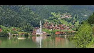 Красивейшая "Турецкая  Швейцария" - озеро Узунгёль.The beautiful Turkish Switzerland - Lake Uzungel