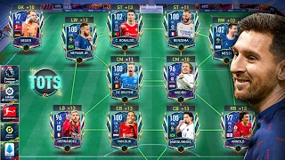 I Built Best Ever TOTS ( Team of the season ) Squad - 1Billion+ Squad Builder FIFA Mobile 22