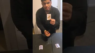 3 Card Monte magic trick.             #humor #skit #magic #viral #jsmagic