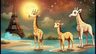 Léa, the exploring giraffe From the African savanna to the Amazon jungle | Fairy Tales For Children