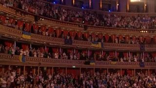 BBC Prom - Ukrainian Freedom Orchestra - Ukrainian Flags