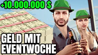 Geld mit der Eventwoche : Einfach 10 Millionen $ - GTA 5 Online Deutsch