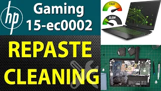 How to Repaste and Clean HP Pavilion Gaming 15 Ec0002 - Step-by-Step Guide🧹