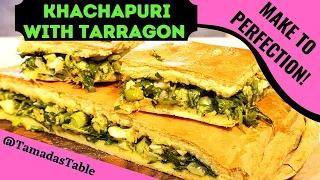 Make to perfection Khachapuri with Tarragon | Bread | Georgian