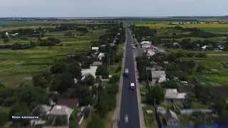 Строительство трассы Знаменка - Изварино - Луганск М04
