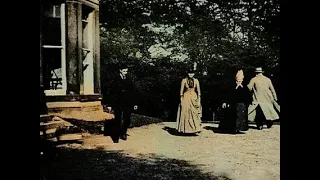 The Scene in The Roundhay Garden,The First Film in History/Сцена в саду Раундхэй,первый фильм(1888)