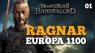 KAMPANIA WIKINGÓW 🪓 (01) Ragnar Lothbrok | EUROPA 1100 - Bannerlord na modach!