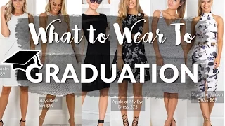 What to Wear to Graduation 🎓
