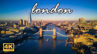 London, England 🇬🇧 | 4K Drone Footage