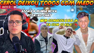 🤩CEROL DESCOBRIU UMA NOVA ROTAÇÃO E AMASSOU O MAPA INTEIRO🤩NOBRU FICOU BRAVO😂ft HUDSON E RACHA🤩