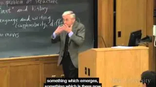 Open Yale lecture: Derrida structuralism from deconstruction perspective