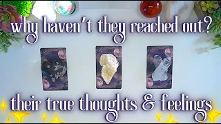 MINIMAL / NO CONTACT 😶💬 What’s REALLY Going On? ☁️ Detailed Pick a Card Tarot Reading ✨