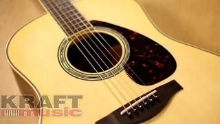 Yamaha LL6 ARE Handcrafted Acoustic Guitar Demo