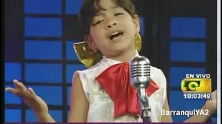 SALOME niña cantante de 8 años sorprendente! "me gustas mucho"