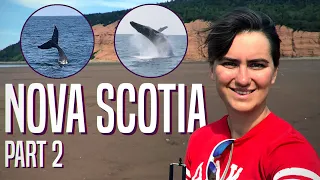 Nova Scotia - Whale-watching and Tides at Bay of Fundy