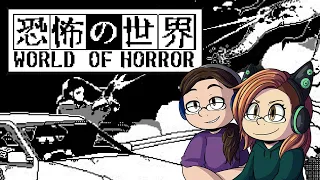 World of Horror - JUNJI ITO & LOVECRAFT GAME? ~Demo Full Playthrough~ (Indie Horror Game) w/ River