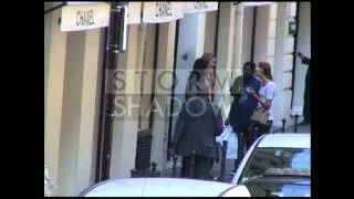 Anthony Kiedis with his new girlfriend in Paris