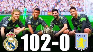 FIFA 23 | RONALDO, MESSI, MBAPPE, NEYMAR, ALLSTARS | Real Madrid 102-0 Aston villa | UCL FINAL | PS5