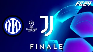 Inter - Juventus ⚽️ Finale UEFA Champions League 2023/24 Realistic Match Sim FC 24