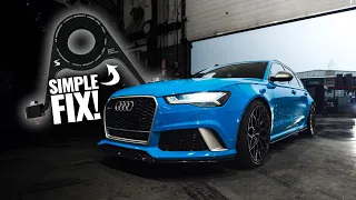 Common Issue, Easy Fix! 🔧 Audi RS6/RS7 C7 Platform