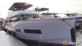 2022 Sirena 68 Luxury Yacht - Walkaround Tour - Debut at 2021 Cannes Yachting Festival