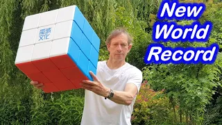 MoYu 40cm Giant Rubik's "Chair" Cube ► NEW WORLD RECORD PUZZLE!!!!