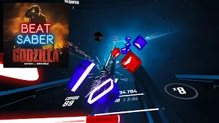 Trying Godzilla in Beat Saber!?