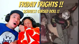 WHY DO YOU HAVE THAT CLOWN?! | SCARY COMP V65 (BIZARREBUB) REACTION | FRIDAY FRIGHTS