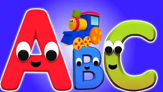 Боба Поезд алфавит боевики | 3D компиляции для детей | потешки | Bob Train Alphabet Adventure