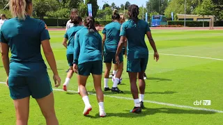 COPA DO MUNDO da FRANÇA: SELEÇÃO FEMININA faz ÚLTIMO treino antes de DUELO com a França