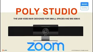 Using Poly Studio USB with Zoom