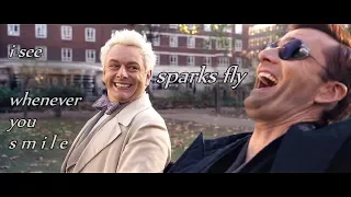 Crowley & Aziraphale || Sparks Fly