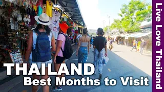 Thailand Weather and Best Months to Visit | Watch Before You Go #livelovethailand