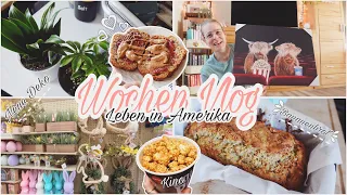 XXL Vlog | Frühling 🌸 Deko shop with me | Bananen Brot backen | FOOD Haul | Kino