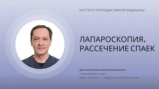 ЛАПАРОСКОПИЯ. РАССЕЧЕНИЕ СПАЕК