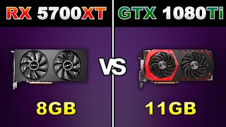 RX 5700 XT VS GTX 1080 Ti !! É INACREDITÁVEL! VOCÊ VAI FICAR SURPRESO QUANDO SOUBER QUEM GANHOU!!