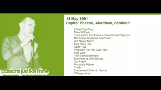 Morrissey - May 14, 1991 - Aberdeen, Scotland, UK (Full Concert) LIVE