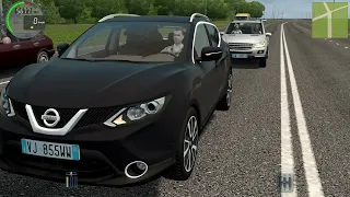 city car driving (nissan qashqai 2016)