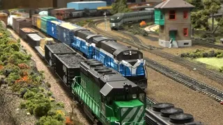 HO SCALE - Merger Period into BN. Episode #24 #hotrains #greatnorthcollective