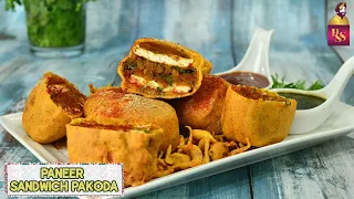 Paneer Sandwich Pakoda | पनीर सैंडविच पकोड़े | Monsoon Recipe | #ChefHarpalSingh