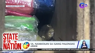 Ilang sawa, namataan sa isang palengke sa Tagbilaran | SONA