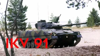 Ikv 91 - The Swedish Cold War Light Tank Infanterikanonvagn 91