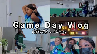 Game Day Vlog | GRWM + Cheer (Basketball Season)