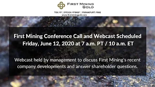 First Mining Discusses Silver Stream Transaction & Recent Developments Webinar Replay